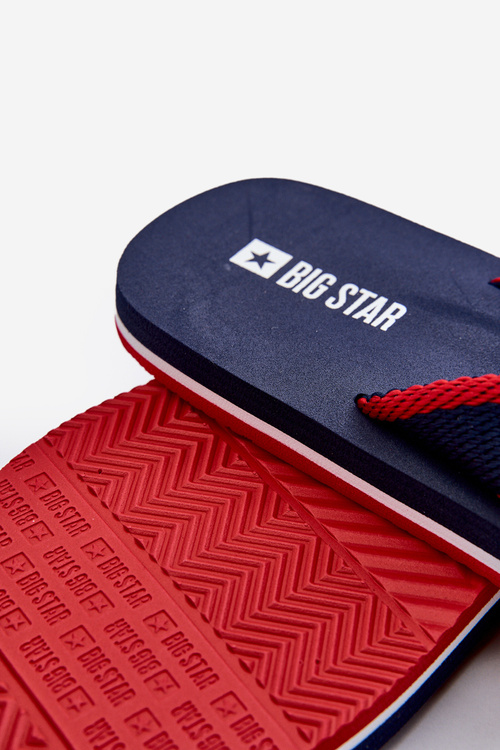 Men's Flip-Flops Big Star NN174623 Navy