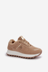 Women's Sports Shoes Insulated With Fur On Platform Khaki Lerisas