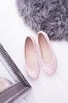 Sergio Leone Women's Pink Makalu Ballerinas