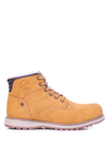 Warmed Men's Trekking Boots With Fleece Camel Gladio