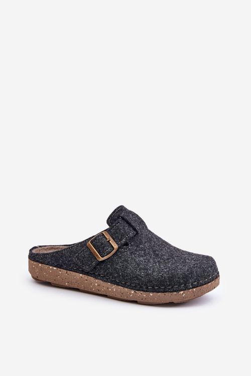 Men's Slippers With Buckle Preventive Slippers Inblu MT000012 Graphite