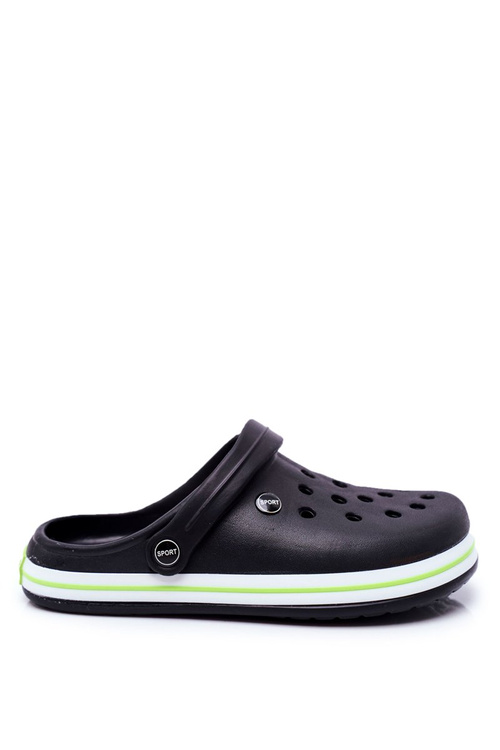 Men's Slides Swimming Pool Crocs Pasipheme Black