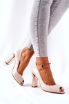 Stiletto pumps Monnari 0780-015 Beige