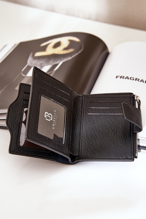 Women's Eco Leather Wallet Black Jezorea