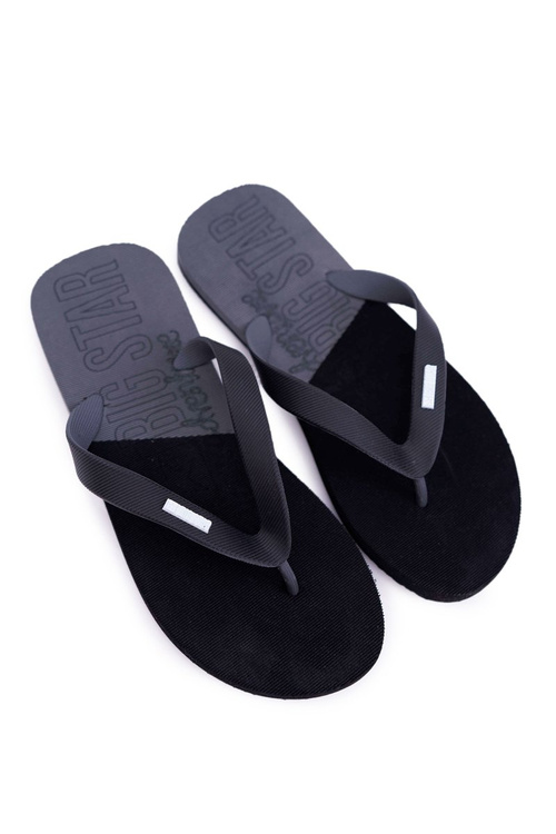 Men's Flip Flops Big Star Black AA174422