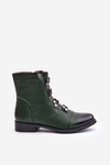 Insulated Women's Zip Boots Green Evalith