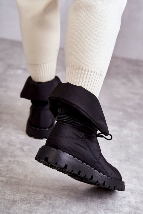 Women's insulated boots Black Emelie