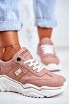 Buty Sportowe Sneakersy Big Star Różowe GG274210