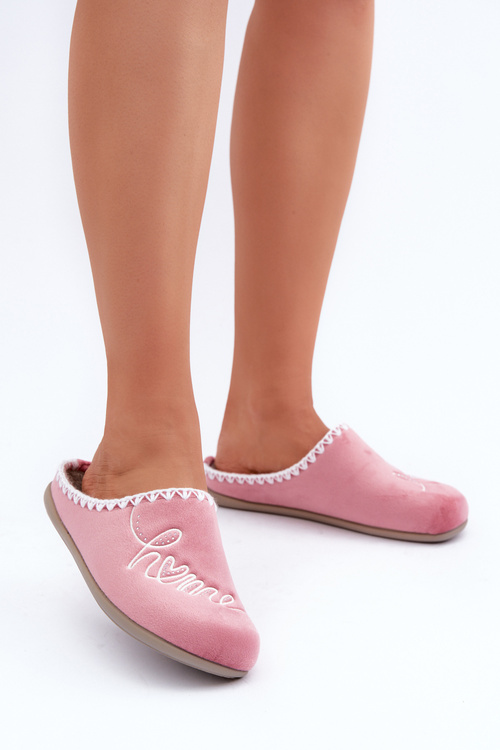 Obuwie Domowe Kapcie Damskie Inblu GF000026 Różowe