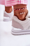 Classic Women's Tied Sports Shoes White Elenes