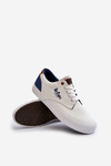 Trampki Męskie Białe Lee Cooper LCW-24-02-2140