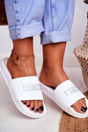 Women's Slides Big Star White GG274044
