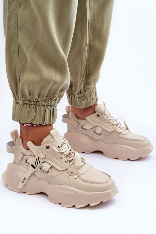 Sport Sneakers Shoes GOE MM2N4015 Beige