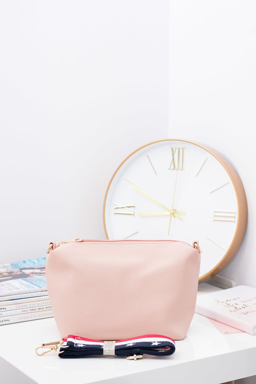 Women's A4 Shoulder Handbag Powder Pink