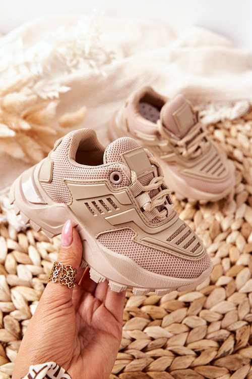 Children's Sneakers Beige Freak Out