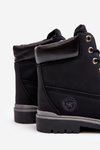 Men's Trapper Lace-up Boots Black Memeni