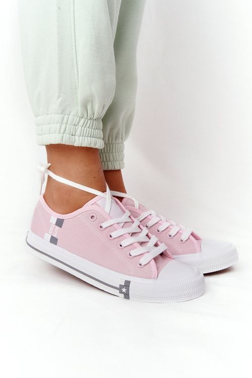 Classic Women's Sneakers BIG STAR HH274110 Light Pink
