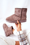 Snow Boots Fleece-lined Brown Vicandi