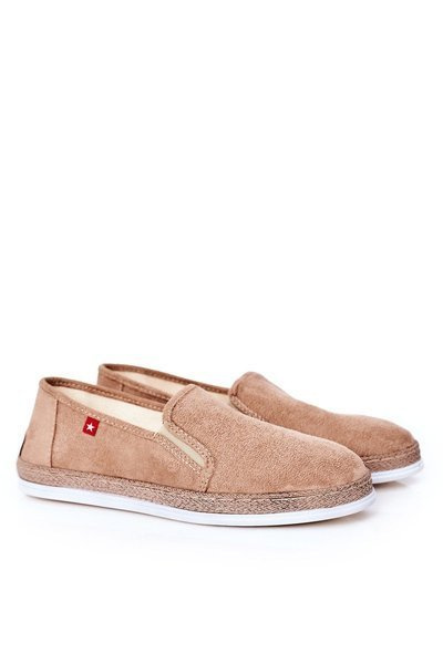 Men's Suede Espadrilles Big Star HH176003 Beige