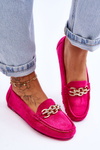 Women's Suede Loafers Fuchsia Sorento