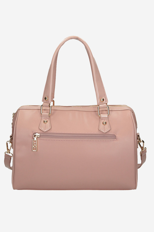 Leather Handbag NOBO NBAG-P5040-C002 Pink
