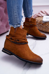 Women's Suede Boots Hidden Anchor Camel Mirley