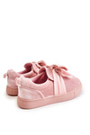 Children's Sneakers Slip-On With A Bow Pink Timma