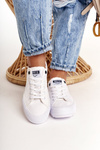 Women's Sneakers On A Chunky Sole BIG STAR FF274245 White