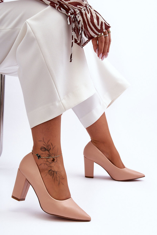 Classic Heels On A Heel Nude Odessa