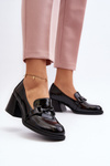 Black Patent High Heel Shoes Nireva