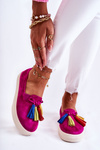 Tenisówki Trampki Damskie Slip-On Fuksja Venira