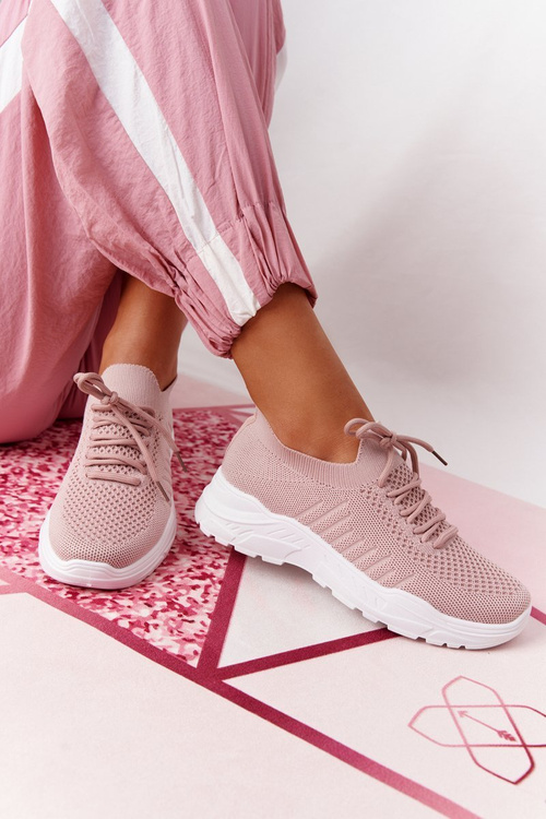 Women's Sport Shoes Sneakers Pink Ruler