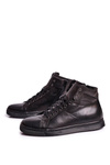 Men's sneakers leather shoes KENT black Chris
