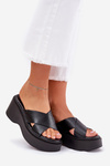 Women's Platform And Wedge Sandals Black Nelithraea
