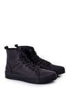 Men's High SneakersBIG STAR II174048 Black