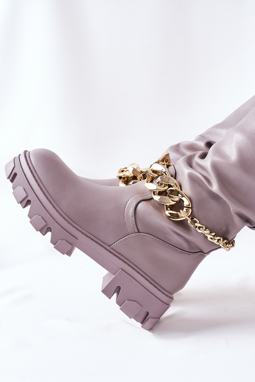 High boots Grey Cecina