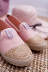 Espadryle Damskie Cross Jeans Różowe DD2R4048