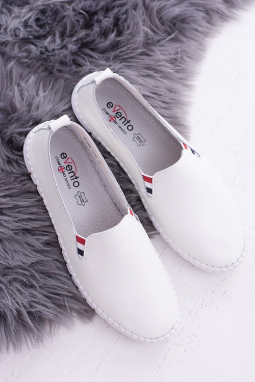 Women's White Leather Bellara Tennis Shoes