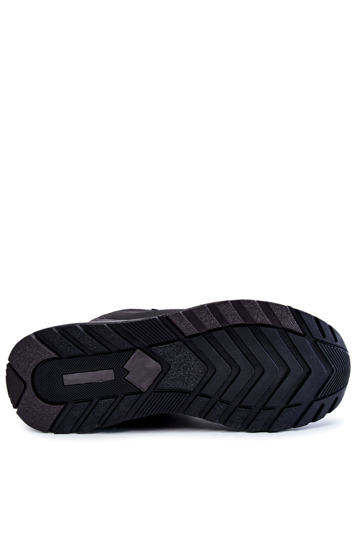 Men's Warm Trekking Shoes Cross Jeans KK1R4031C Black