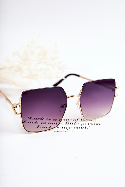 Sunglasses Large Ombre V160020 Dark Violet