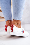 Sneakers On A Platform Lee Cooper LCW-22-31-0830L White