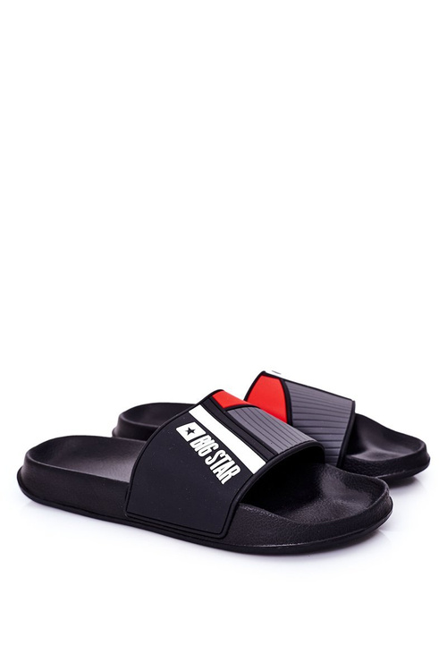 Men's Slippers Big Star HH174836 Black