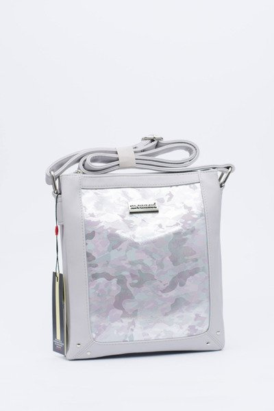 Women's Grey Handbag Letter Bag Monnari