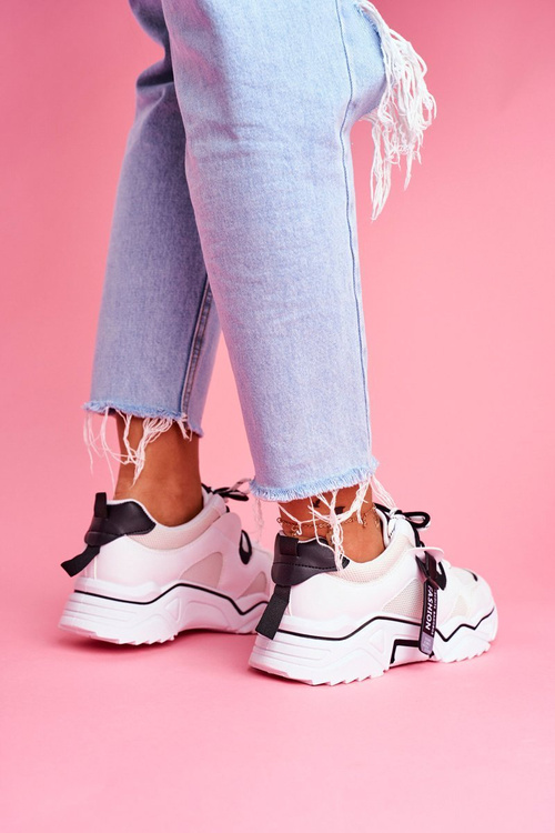 Sporty Women's Shoes White Elenis