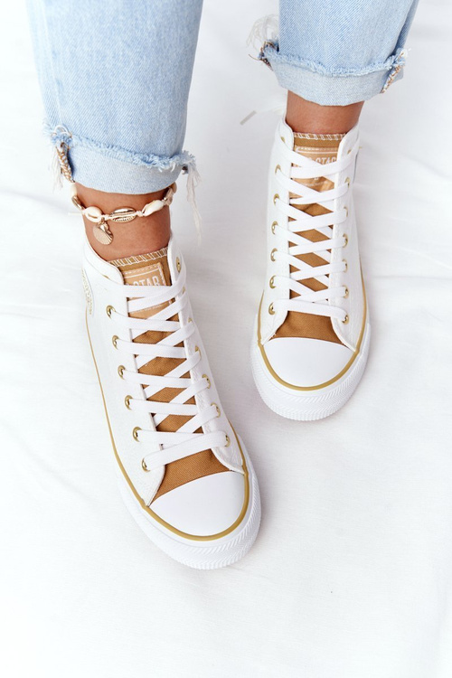 Women's High Sneakers Big Star HH274450 White