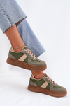 Women's Platform Sneakers Green Dovina