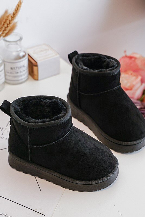 Children's Snow Boots Insulated Black Nallita