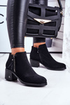Women’s Boots On High Heel Black Blanche