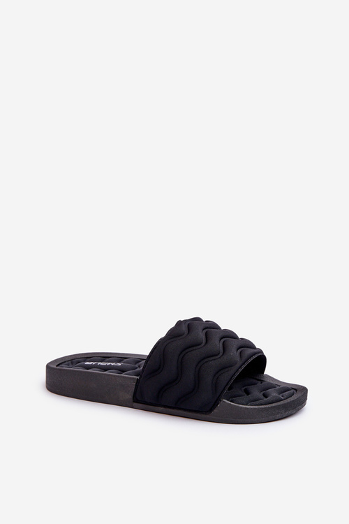 Lightweight Women's Pool Slides Black Beliordia