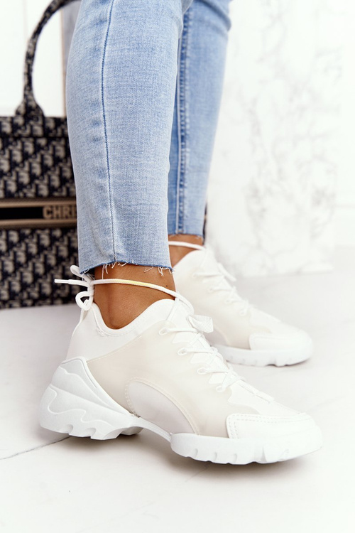 Women's Sport Shoes Sneakers White Born This Way